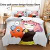 3D Printed Red Hair Girl Bedding Set Duvet Cover Pillowcase For Adult Kids Bedroom Decor Twin Full Queen King Size Bed Linen