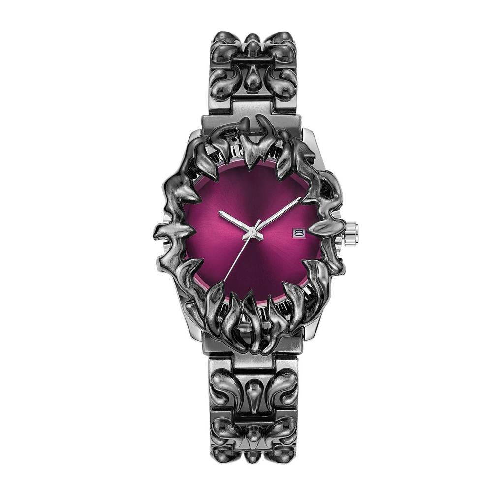 Millennium Y2K Alien Claw Alabaster High-End Waterproof Quartz Watch