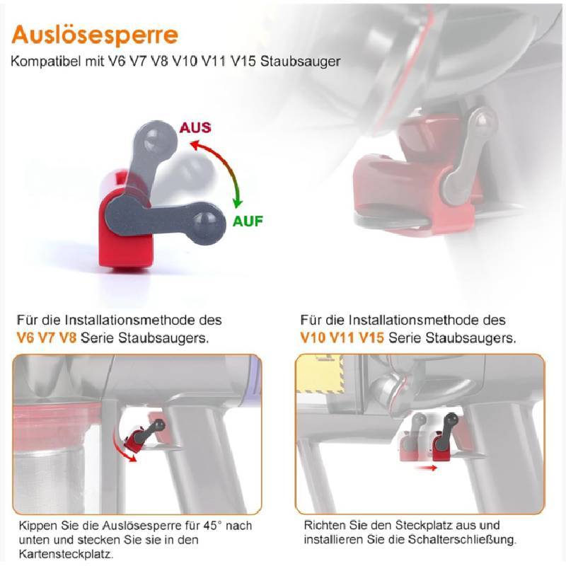 For Dyson V6 V7 V8 V10 V11 Vacuum Dust Bin Cover Seal Kit For Reliable Sealing And Durability