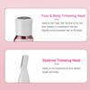 Electric Razor for Women,Hair Trimmer for Face Nose Eyebrow Beard Mustache Arm Leg Armpit Bikini,Painless Rechargeable Portable 4 in 1 Womens Body