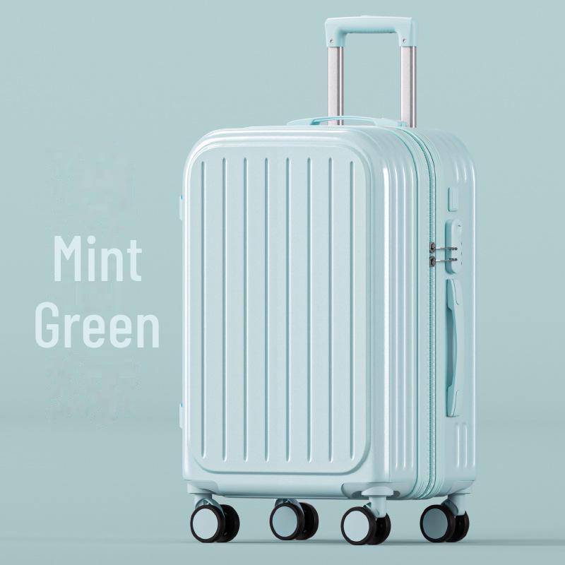 

2024 Многофункциональная тележка: Чемодан Password для женщин 20 дюймов и мужчин 24 дюйма 18 inch [No side handle + foot stand]