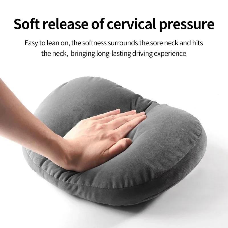 High-Quality Car Headrest Neck Support Seat for Maybach Design S Class Soft Universal Adjustable Car Neck Pillow Waist Pillow
