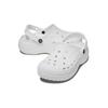 Crocs Baya Platform Clog 23cm Women's Sandals, White,