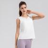 Women's Lightweight Breathable Yoga Vest with Drawstring