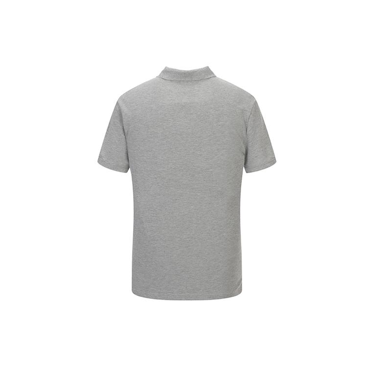Nike Polo Shirts Men's Gray Polo Collar Moderate Straight Fit CJ4456-063