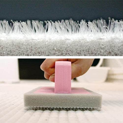 Azuma Industrial TK Brushing Sponge for Bathroom Floors, For Uneven Bathroom Floors, Walls, and Bathtubs
