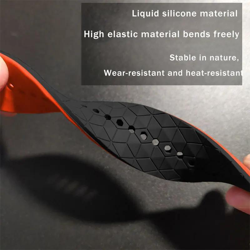 Band For Samsung Watch 8 44mm 40mm Strap Watchband Replacement Football Pattern Soft Silicone Bracelet Galaxy Watch 8 Classic