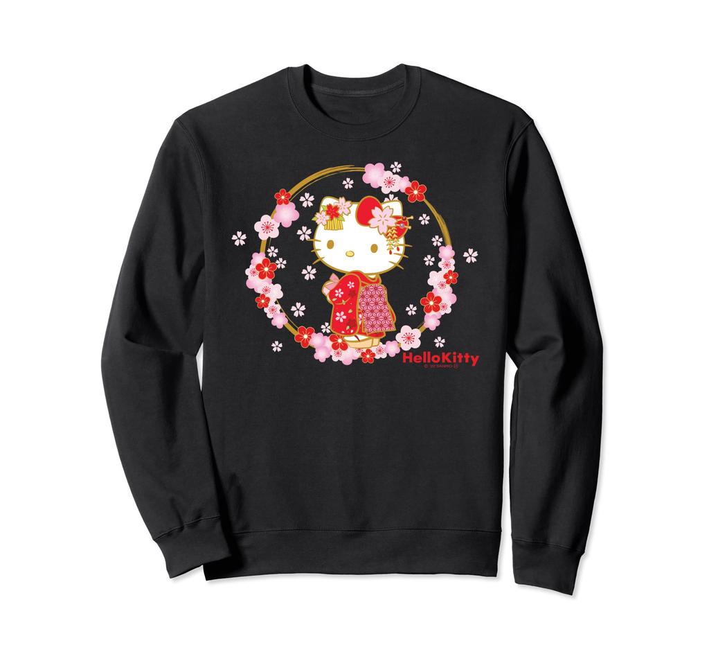 Hello Kitty US Design Yukata Sweatshirt