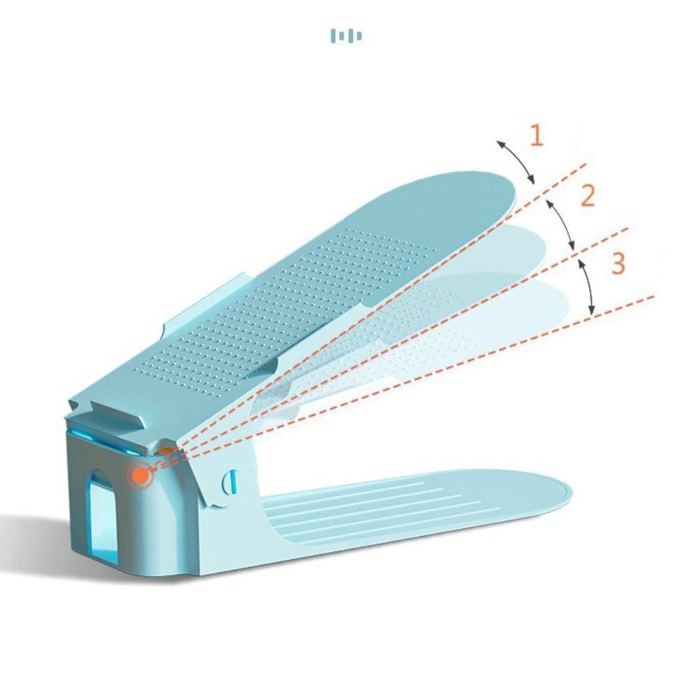 Double Layer Shoe Slots Organizer Adjustable Shoe Stacker High Quality Shoe Rack