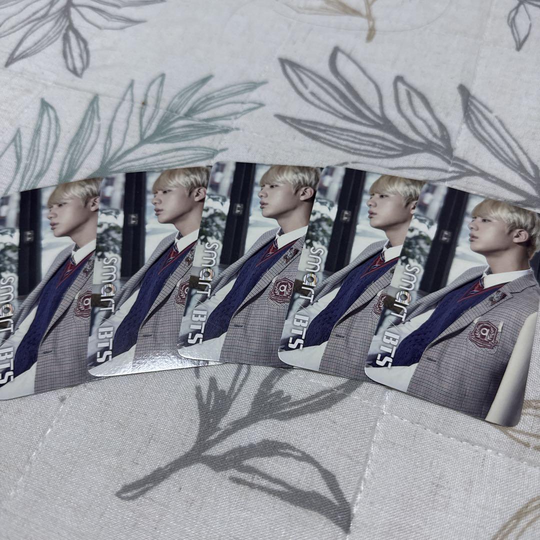

[USED] BTS JIN SMART Jin 5-piece trading card set