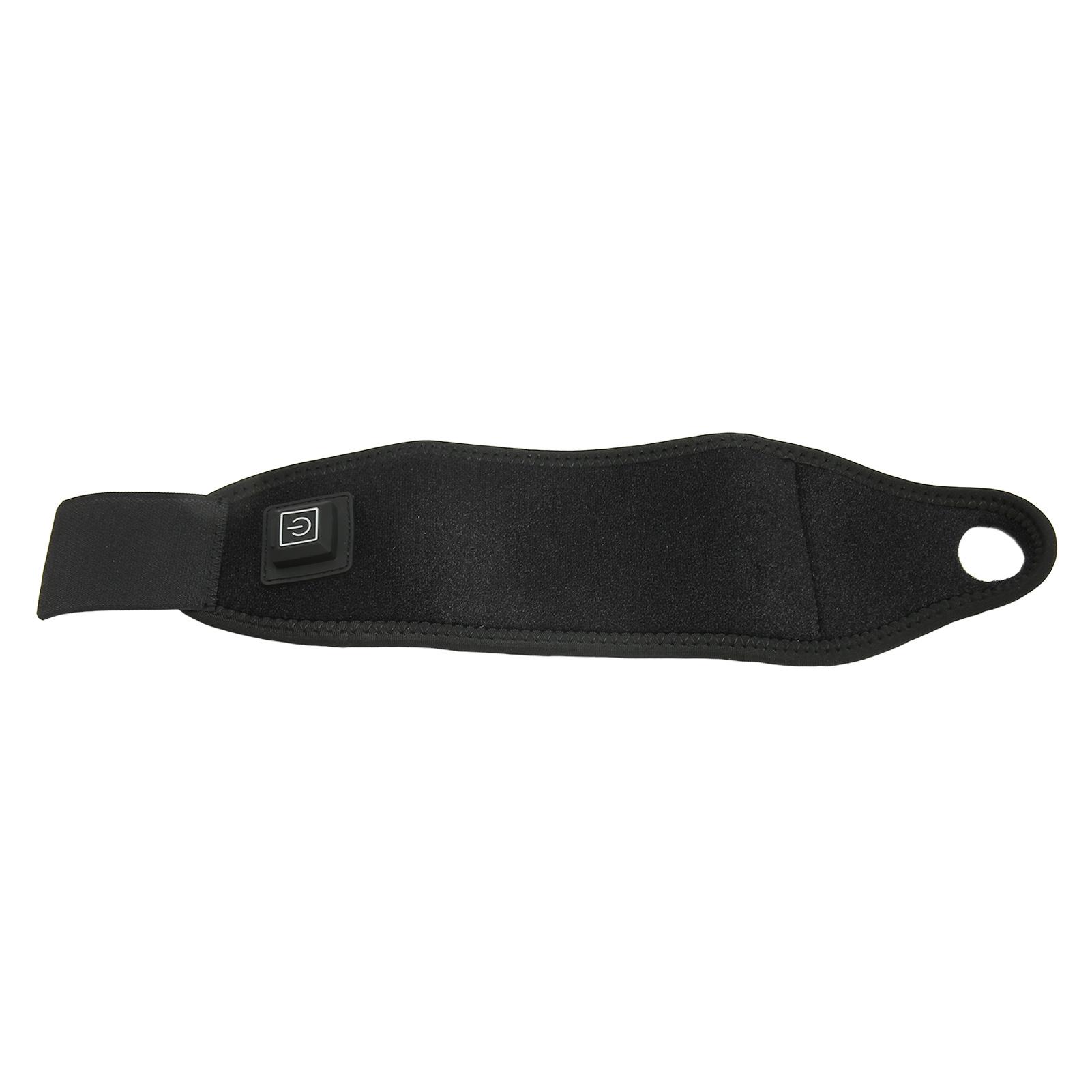 

Электрический подогреваемый запястный бандаж с 3 температурными передачами, горячий компресс, оборачиваемый на 360 градусов чёрный