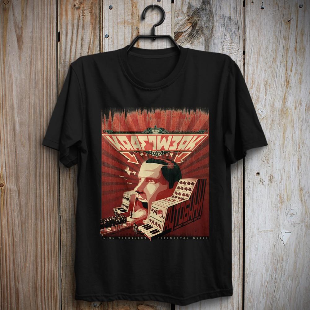 Kraftwerk Album by Kraftwerk Shirt Vintage 90 s Retro Electonic Punk Ralf Hutter Unisex T-Shirt XL
