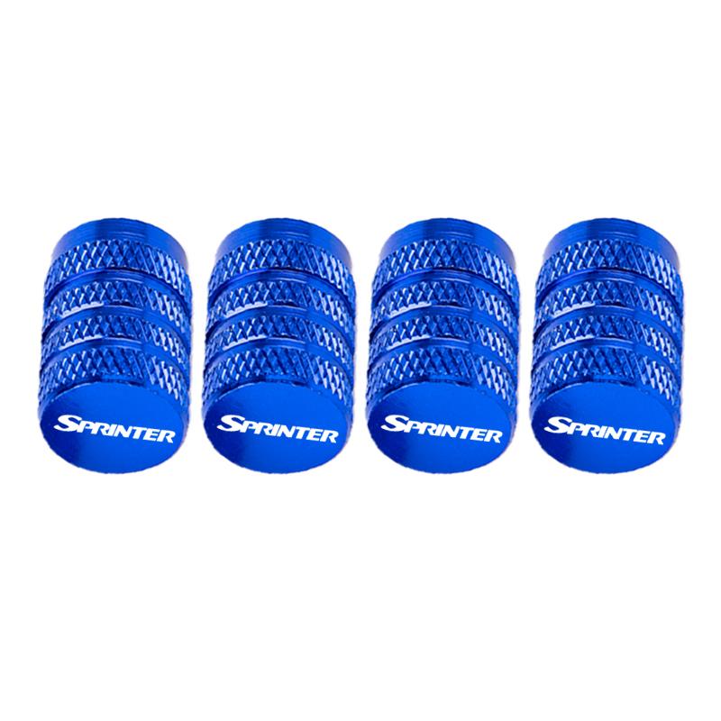 4pcs Car Wheel Tire Valve Caps Tyre Stem Covers Airdust Waterproof For Mercedes Benz SPRINTER W901 W906 W907 Accessories