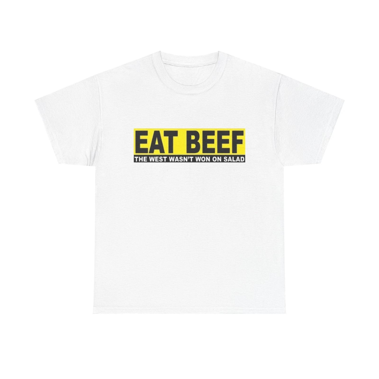 Men s and Women s T-shirts Eat Beef XXL