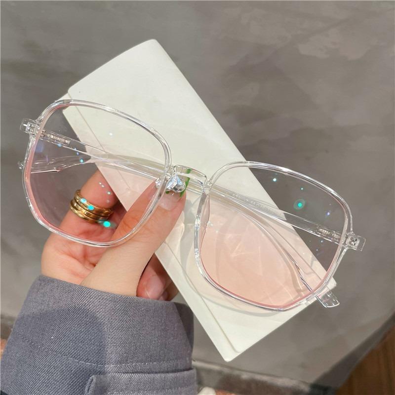 

Pink Gradient Myopia Glasses New Women s Trendy Anti-blue Light Eyeglasses Minus Diopter Short Sighted Eyewear for Ladies 0