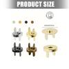 40Pcs Magnetic Purses Snap Clasps Button Magnetic Purse Closure Fasteners Magnetic Button Replacement Kit for Clothes