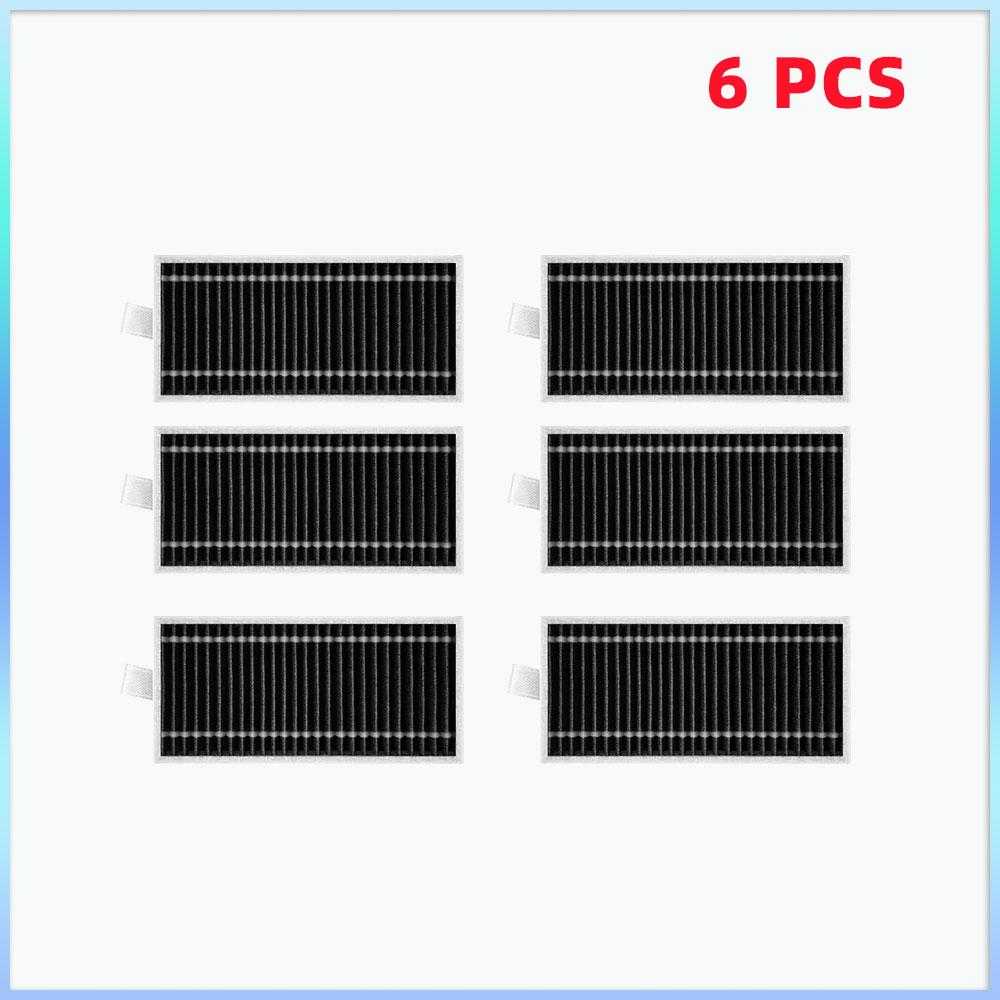 Совместимо для ECOVACS DEEBOOT X11 PRO OMNI Запасная основная щетка, боковые щетки, HEPA-фильтры, роликовая швабра, пылесборник, аксессуары