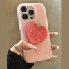 Cute Red Strawberry Magnetic Holder Griptok Phone Stand Holder Support