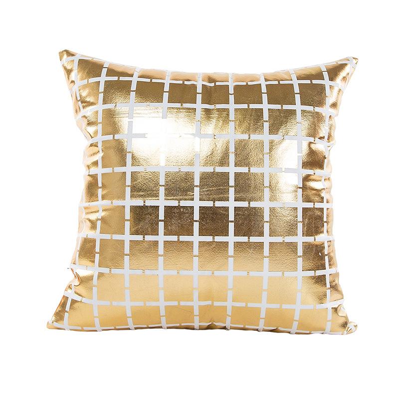 New Summer Hot Stamping Pillowcase Soft and Comfortable Sofa Decoration Home Fashion Pillowcase