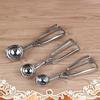 Stainless Steel Mechanical Ice Cream Scoop | Melon Baller, Cookie Portioner
