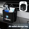 Car Air Outlet Storage Organizer Box Hanging Phone Holder Pocket For Performance X1 M3 M6 F01 F02 E34 E36 E60 F10 F20 X6