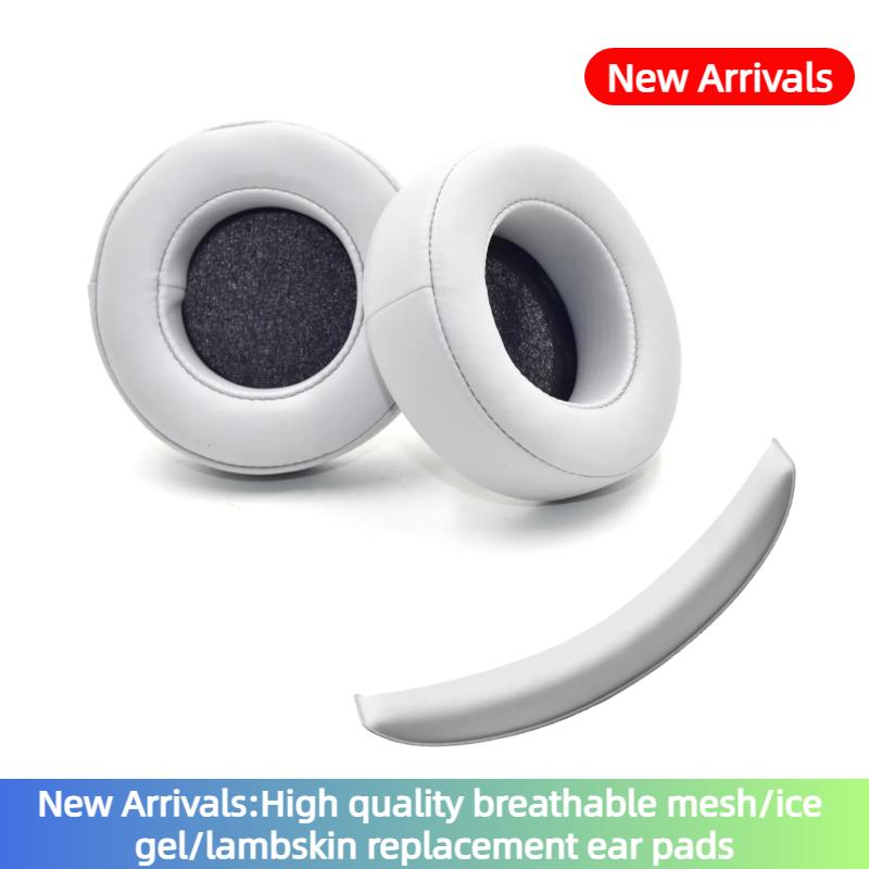 YAYINCC Soft Foam Protein Leather Headphone Ear Pads For Motorola Pulse Escape Wireless Headset Earmuffs Repairing Parts