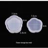 Heart and Round Silicone Mold for DIY Crystal Resin Storage Box