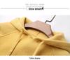 Women's Trendy 2024 Korean-Style Short Hooded Sweatshirt: New Color, Knitted Base Layer for Spring/Autumn