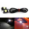 2Pcs LED Motorcycle Brake Lamps Car License Plate Bolt Tail Rear Light Fog Bulbs Turn Signal Side Indicators Decoration Bright