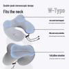 Kashicong Press Inflatable U-shaped Travel Pillow