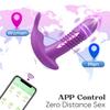 APP Control Thursting Wearable Panties Vibrator Vagina Vibrator for Women GSpot Clitoris Female Telescopic Dildo Climax Masturbation Sex Toy for Women