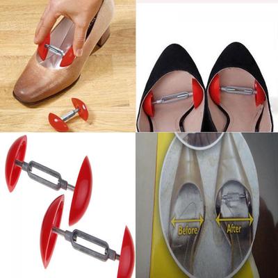 2Pcs Useful Mini Unisex Width Extender Shoe Stretchers Shoe Aid Adjustable