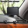 Car Cable Organizer Clips Cord Holder Desktop Workstation Wire Manager USB Charging Data Line Bobbin Winder Cable Management