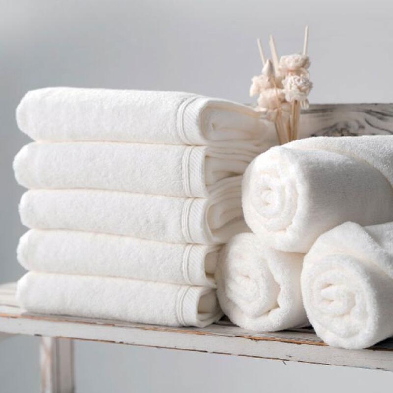 5-piece washcloth Oeko-Tex white [WB18B38]