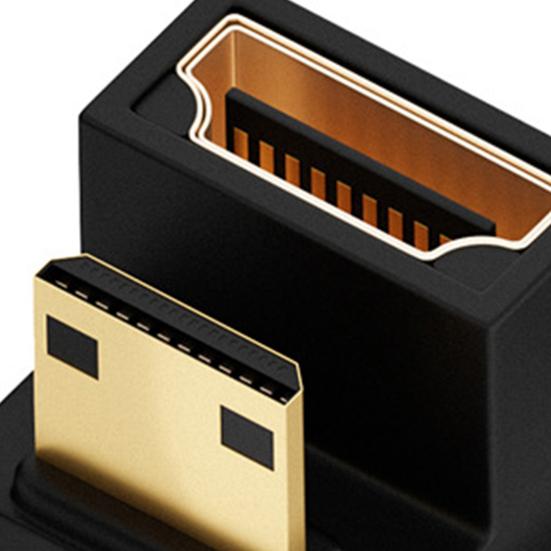 HDMI-kompatibler 90-Grad-L-Form-Winkeladapter Stecker auf Buchse 8K 60Hz Extender