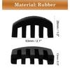 Rubber Violin Mute Silencer For 4/4 3/4 1/2 Violino Practice Fiddle Decrease The Volume Accessories Violin Strings For Luthier