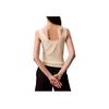 Calvin Klein Slim Fit Round Neck Solid Color Comfortable Casual Vest Women tops 44C309G-YC9
