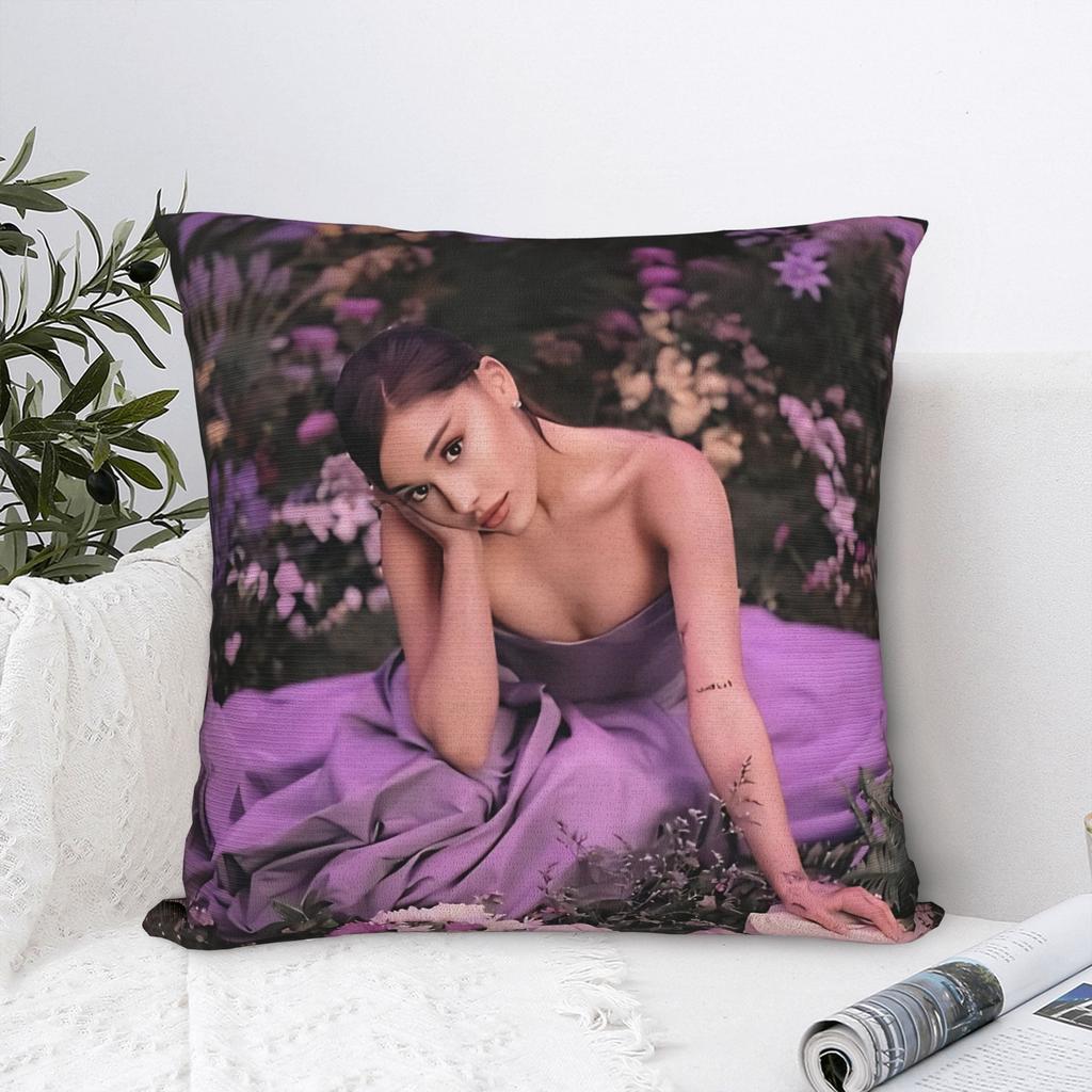 Singer Arianas Grandes Pillowcases Cute Funny Pillow Case For Office Car Home Decor Print Pillow Cover