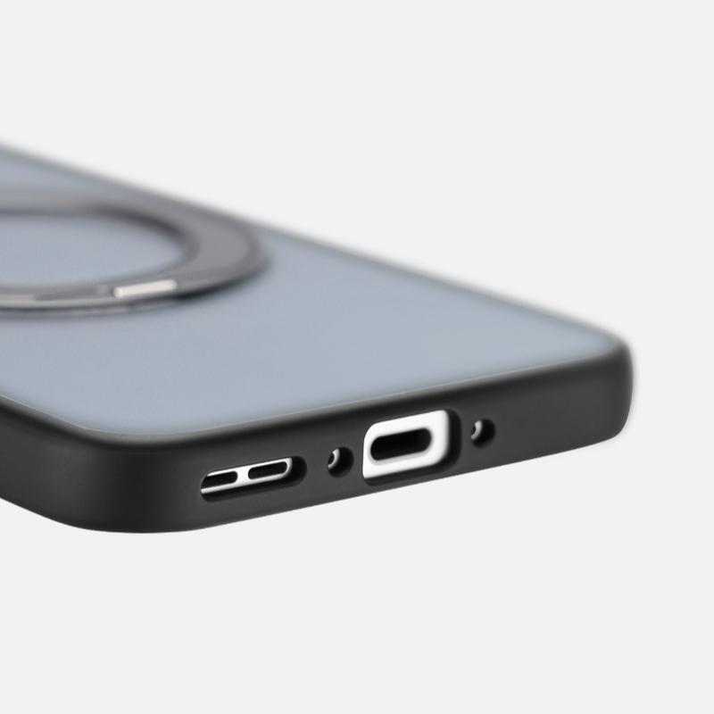 Für OPPO Find X9 Find X9S Hülle Einfach Für MagSafe Magnetisch 360° Ring Matt Transparent Acryl Hautgefühl Handyhülle