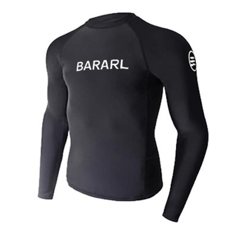 Mens Long Sleeve UPF 50 Rash Guard Swimwear Surfing Diving Swimming Quick Dry Stretch Fit
