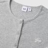 GAP Women's Embroidered Logo Knit Cardigan