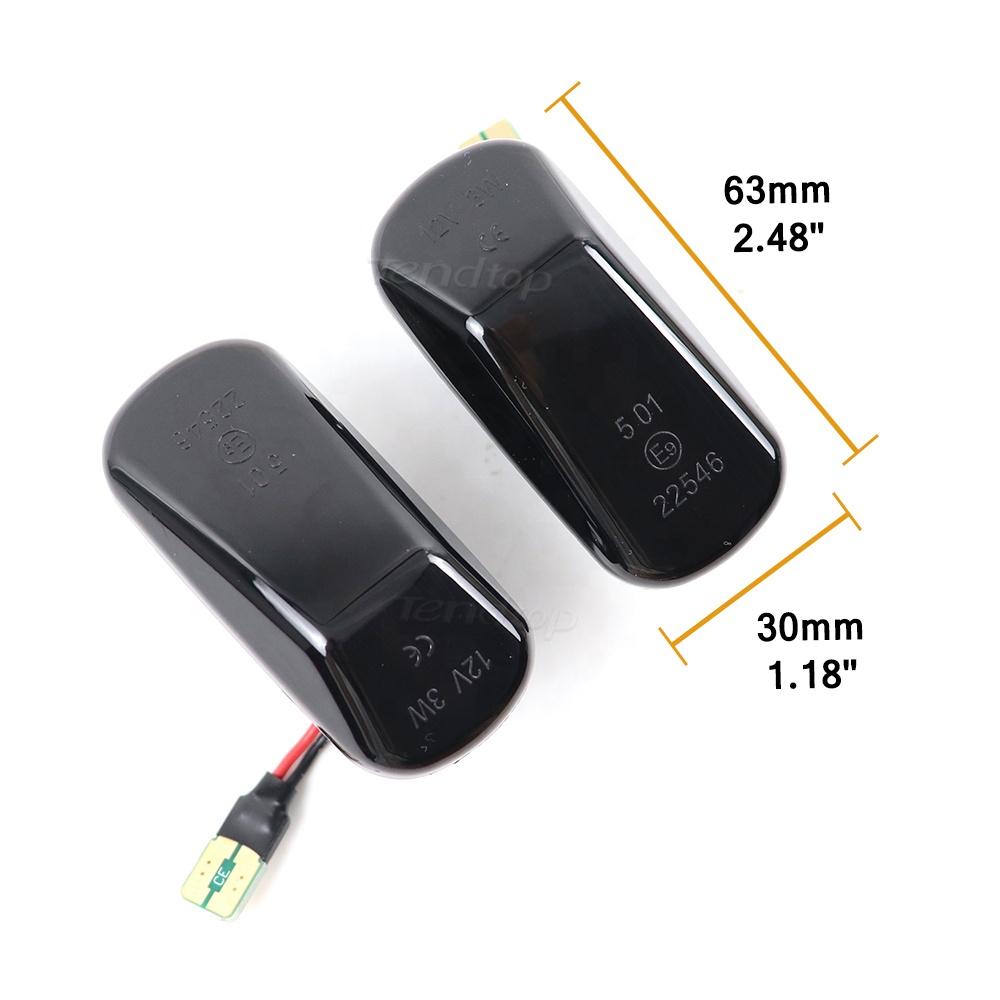 For Honda CRV Accord Civic City Fit Jazz Stream HRV S2000 Blinker Lights Repeater Dynamic Turn Signal Side Marker Lamps