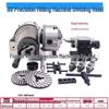 Universal BS-0 5-Inch Precision Dividing Head with Hand-Crank Rapid Indexer, Vertical/Horizontal Dual-Use, and Tailstock