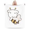 Soft Comfy Blankets Travel Office Cute GANADI Throw Blanket Pattern Bedspread For Living Room