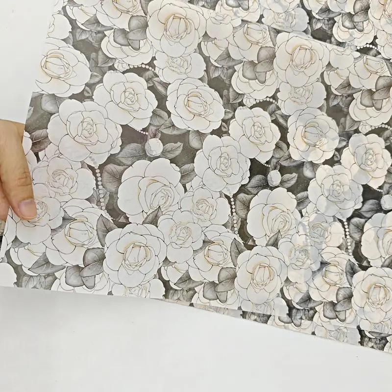 10 Sheets Floral Wrapping Paper Birthdays Kitten Pattern Elegant Floral Patterned Tissue Paper Wedding Multiple Options Available