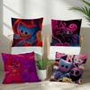 45*45cm Cushion Cover Pillow Cover Decor Pillowcase Home Pillowcase for Couch Pillow Video Game Funny P-Poppy Playtimes