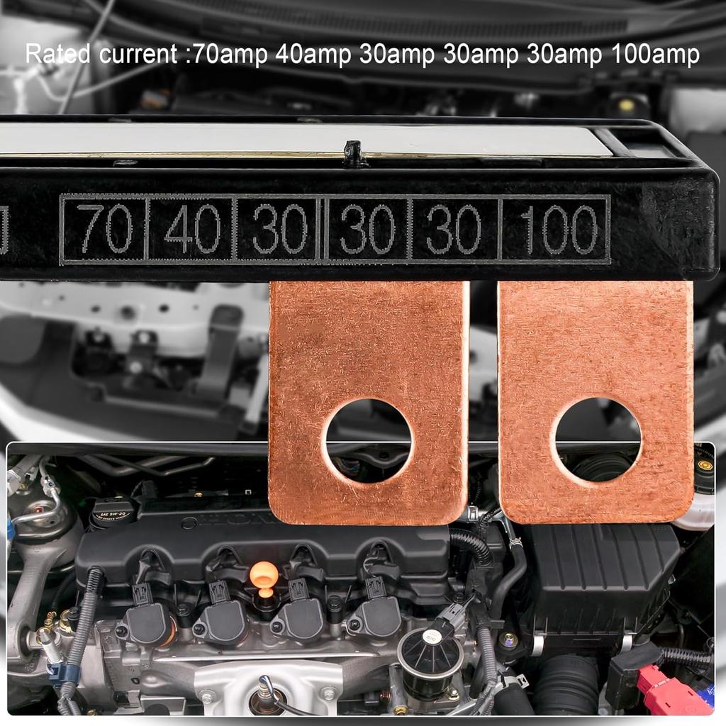 38231-T0A-A01 Multi Block Fuse,High Electricall Conductivity 38231 T0A A01 Metal Car Relay Fuse Holder for Honda CRV 2012‑2016