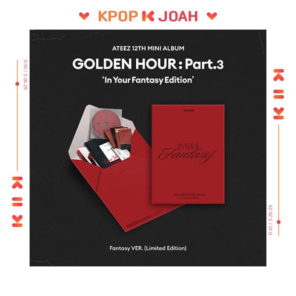 (LIMITED) ATEEZ - GOLDEN HOUR : PART.3 'In Your Fantasy Edition'