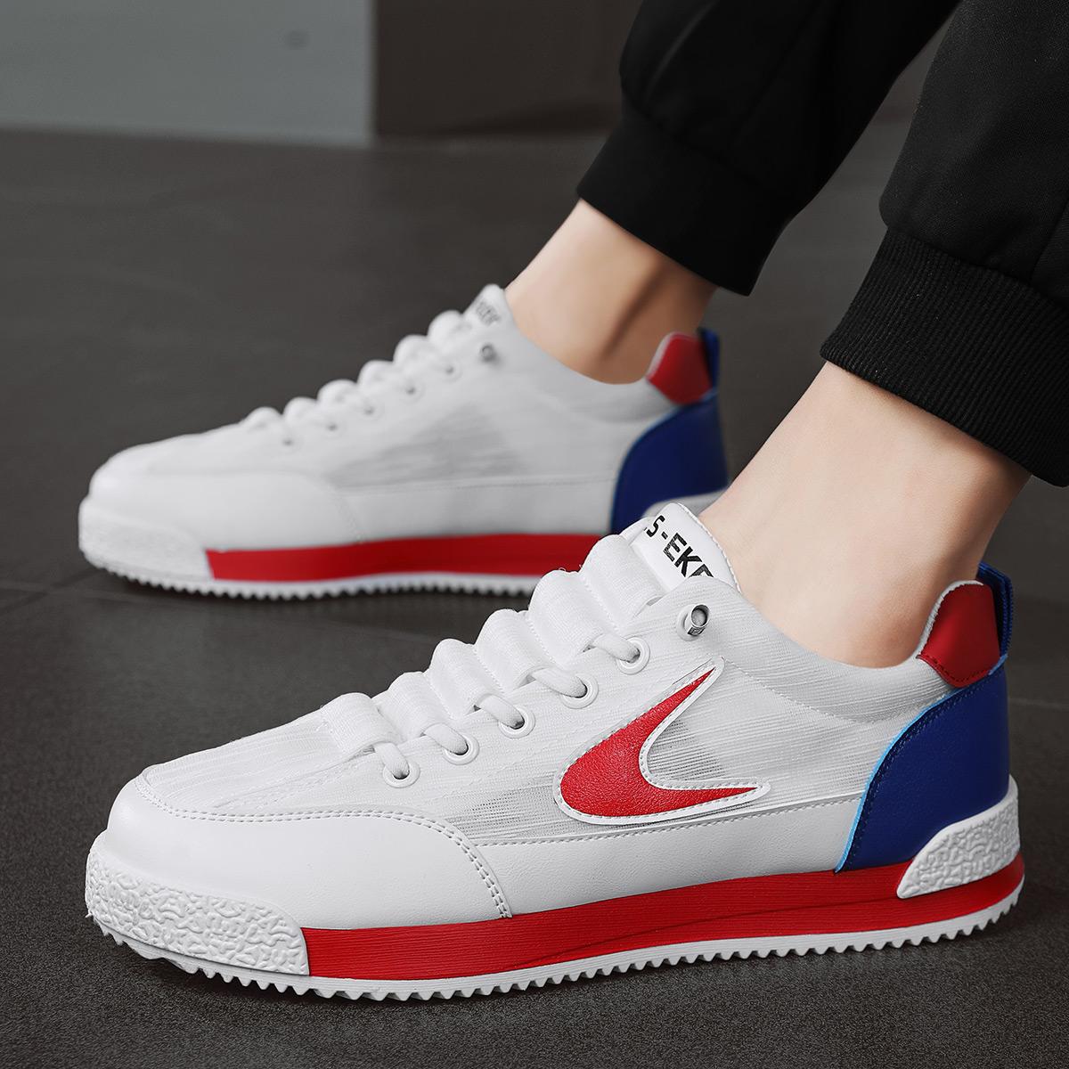 

Мода PARZIVAL Повсякденні Кросівки Чоловічі Вулканізовані Полотняні Туфлі Чоловіче Повсякденне Взуття Взуття для Ходьби Кросівки Tenis Forrest Gump Дропшипінг 44