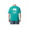 Puma Breathable Crew Neck Pullover Sports Short Sleeve Raglan T-Shirt Men Tops Blue-Green 626098-88